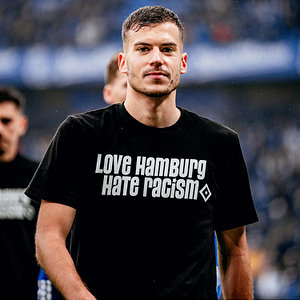 T-Shirt Kids "Love Hamburg - Hate Racism"