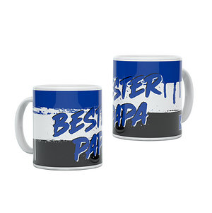 Tasse "Bester Papa Graffiti"