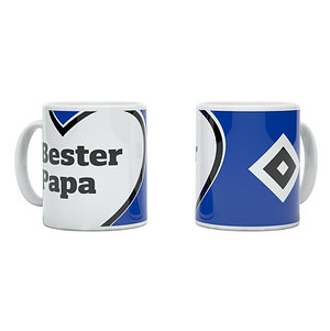 Tasse "Bester Papa Herz"
