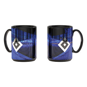 Tasse Metallic "Stadion blau"