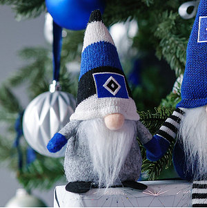 Weihnachtswichtel "Hamburger SV B-W-S"