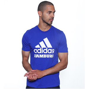 adidas T-Shirt Hamburg blau
