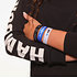 Armbänder 3er Set "Blau-Weiß-Schwarz" (2)
