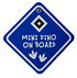 Autoschild "Mini Dino on Board" (3)