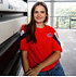 HSV SC T-Shirt "Retro rot" (2)